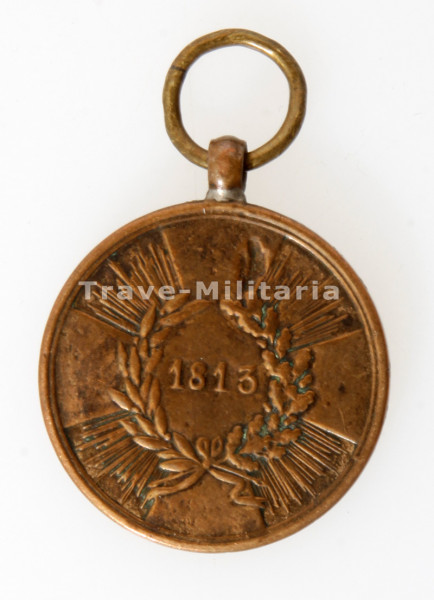 Preußen, Kriegsdenkmünze 1813 Archiv Trave Militaria Orden und