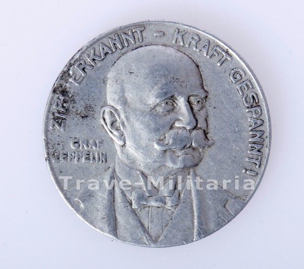 Medaille Luftfahrt Zeppelin Medaille 1908