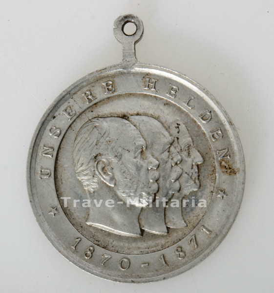 Medaille 25. Wiederkehr der Gründung des Deutschen Reiches 1896
