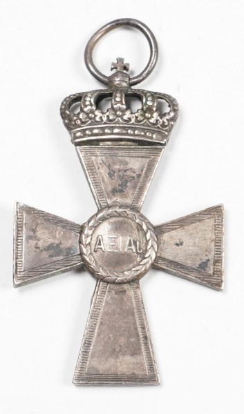 Griechenland Silbernes Tapferkeitskreuz 2.Klasse