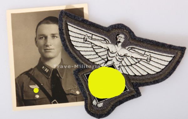 NSFK Brustadler mit Trägerfoto NSFK Sturm 3/80