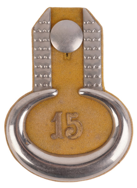 Preußen Epaulette für Mannschaften des 15. Ulanen-Regiments