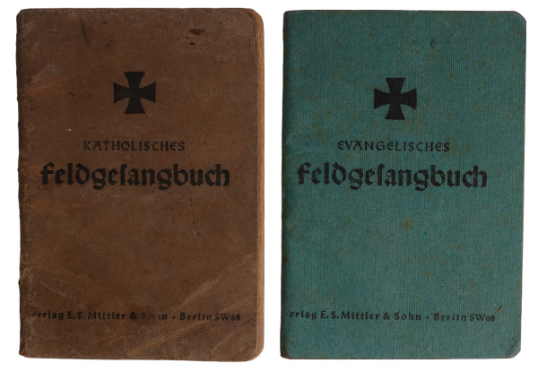 2x Feldgesangsbuch 2. Weltkrieg