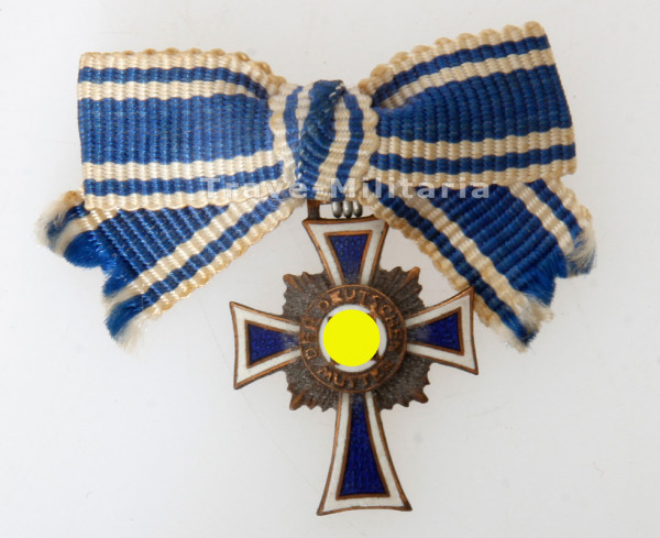 Miniatur Ehrenkreuz der Deutschen Mutter in Bronze
