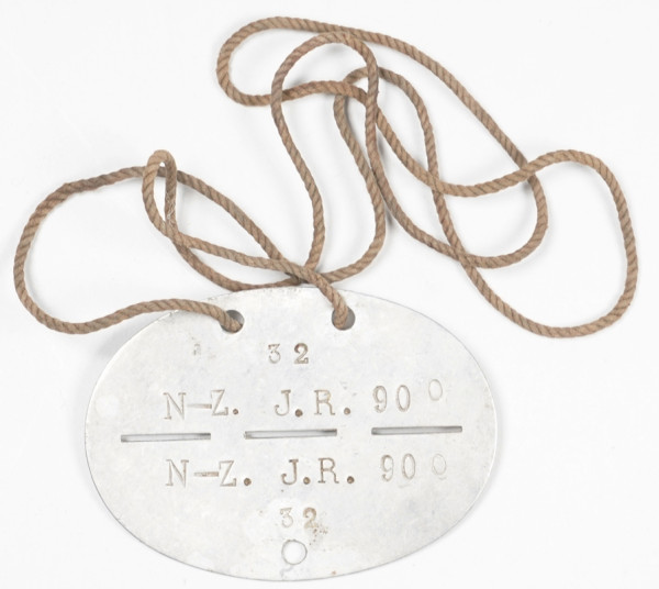 Erkennungsmarke N-Z. I. R. 90 32 0
