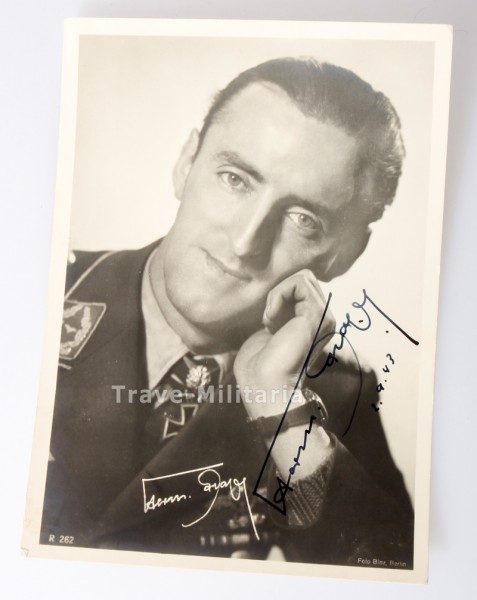 Postkarte Hermann Graf mit Originalunterschrift September 1943