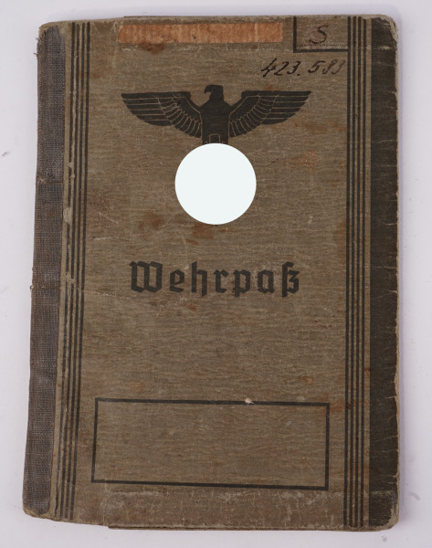 Wehrpaß Stefan l. Flak-Abt. 911