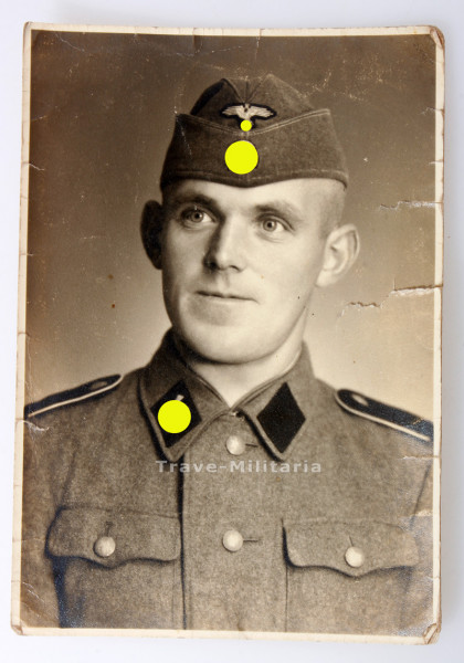 Portraitfoto SS-Mann