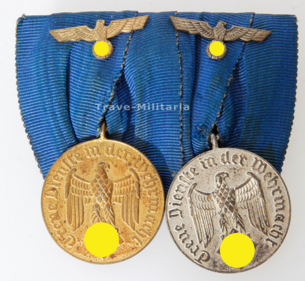 2er Ordensspange Dienstauszeichnung der Wehrmacht