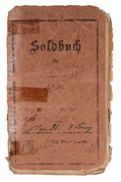 Soldbuch Kaisen R.I.R.86 und M.G.- Komp. Inf. Regt. 362