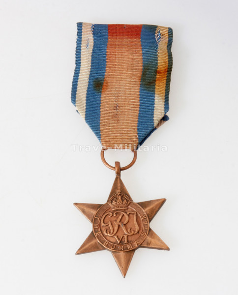 Britisch Indien Burma Star in Bronze