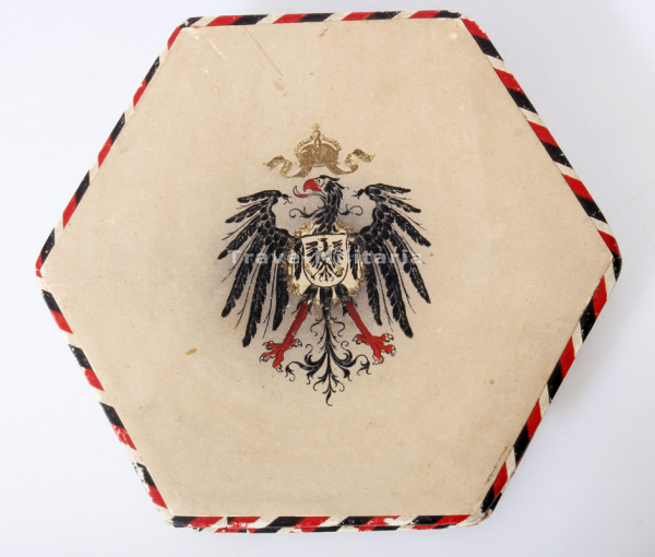 Deutsches Reich Pappschachtel Patriotika