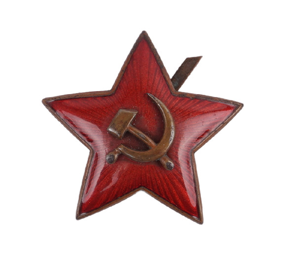 Sowjetunion Mützenabzeichen Roter Stern