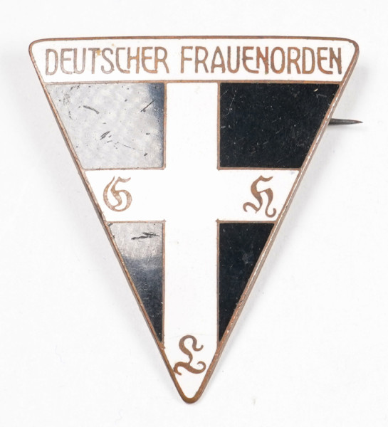 Deutscher Frauenorden Rotes Hakenkreuz (DrfO) Mitgliedsabzeichen