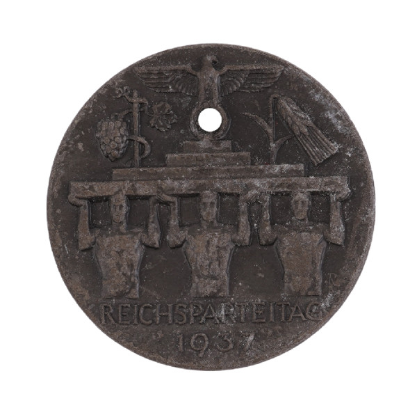 NSDAP Reichsparteitag 1937 Teilnehmerabzeichen
