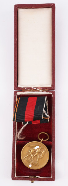 Medaille zur Erinnerung an den 1.Oktober 1938 im Etui