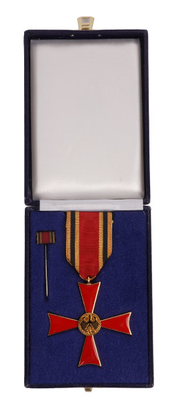 BRD Bundesverdienstkreuz am Band im Etui
