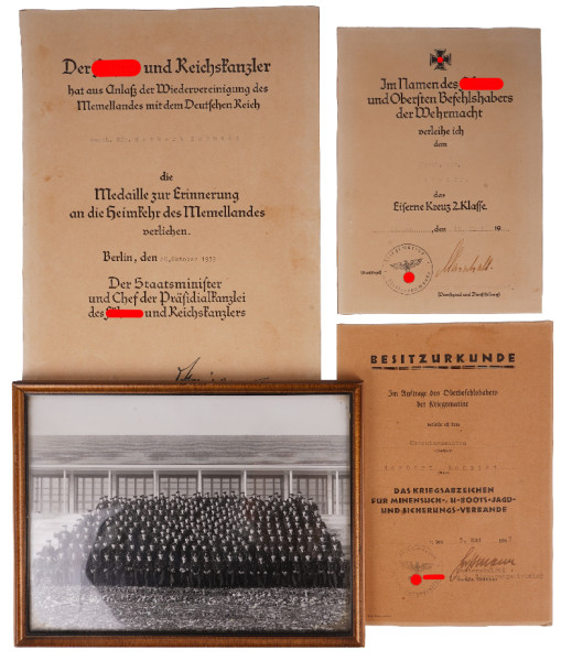Urkundengruppe Schmidt 5. Sicherungsdivision