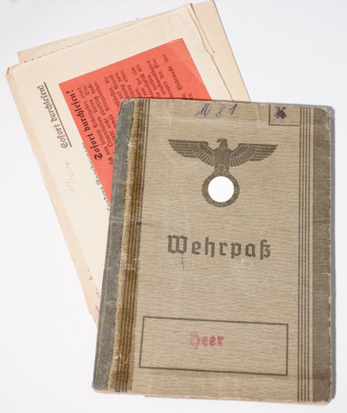 Wehrpaß Kastens I.R.126, 46.I.D. Westfront