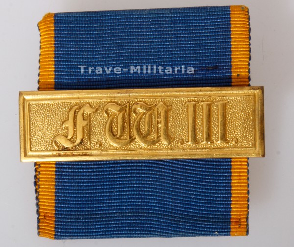 Preussen Militär-Dienstauszeichnung (1.Modell) I. Klasse Schnalle 1825