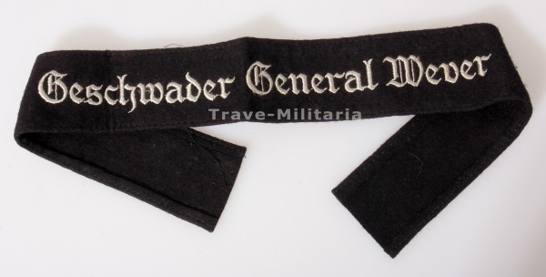 Luftwaffe Ärmelband "Geschwader General Wever"