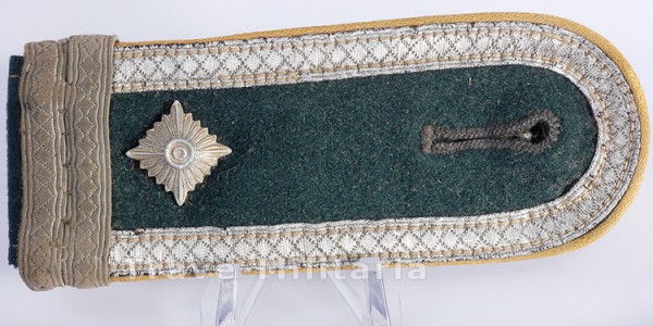 Wehrmacht Heer Schulterklappe Fähnrich Nachrichtentruppe