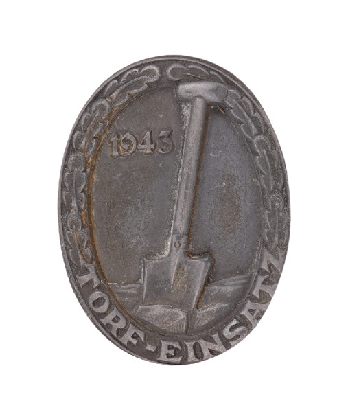 Hitlerjugend Abzeichen für Torf-Einsatz 1943