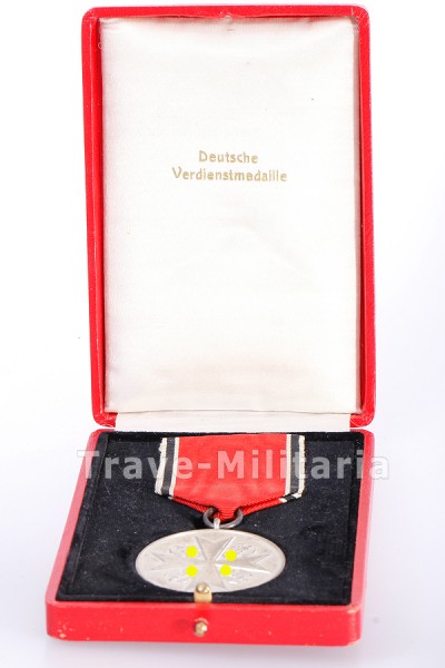 Deutsche Verdienstmedaille in Silber im Etui