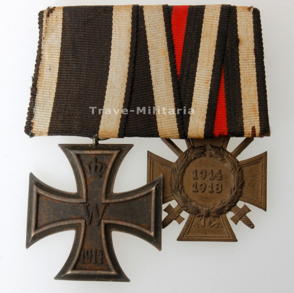 2er Ordensspange 1. Weltkrieg