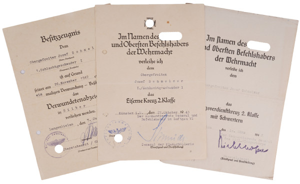 Urkundengruppe Schmelzer Schlachtgeschwader 1