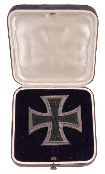 Eisernes Kreuz 1. Klasse 1914 im Etui