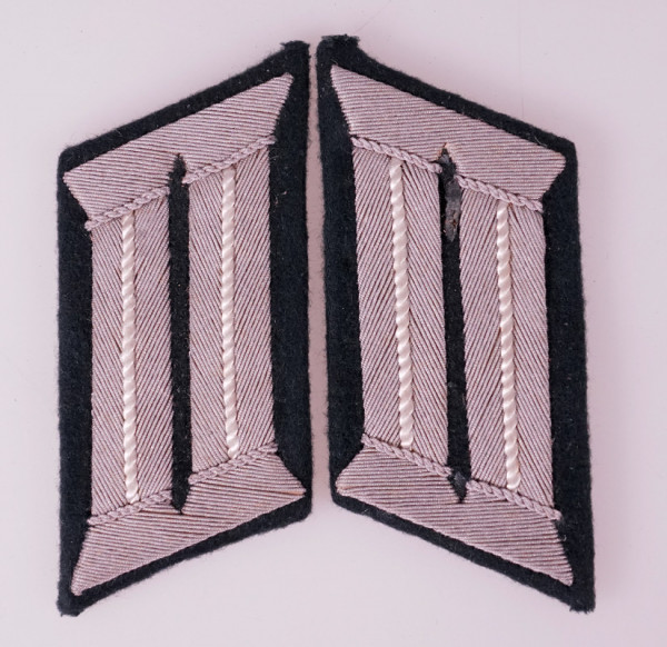 Wehrmacht Heer Paar Kragenspiegel für Offiziere der Infanterie