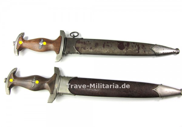 2 SA Dolche mit Beschädigungen