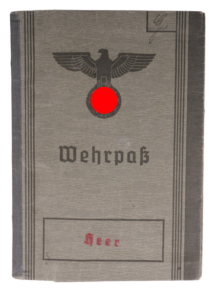 Wehrpass Gildemeister Alte Armee