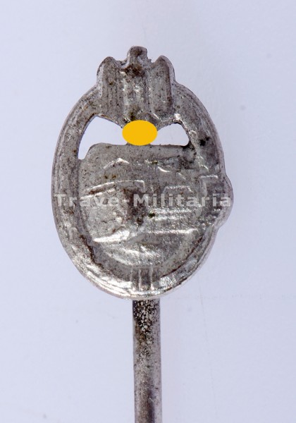 Miniatur-Panzerkampfabzeichen in Silber