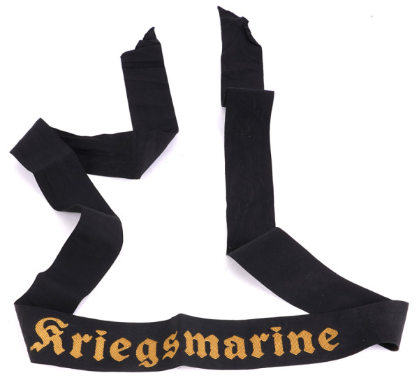 Kriegsmarine Mützenband "Kriegsmarine"