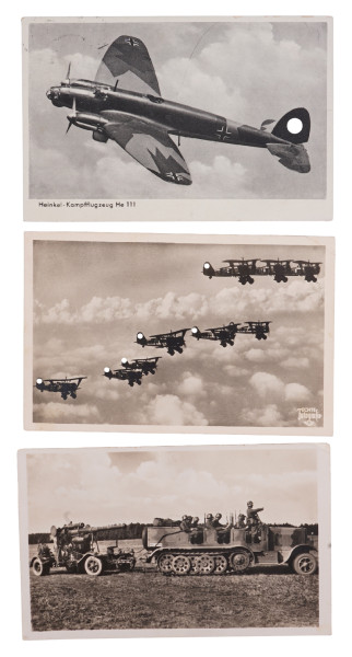 3 Postkarten Luftwaffe