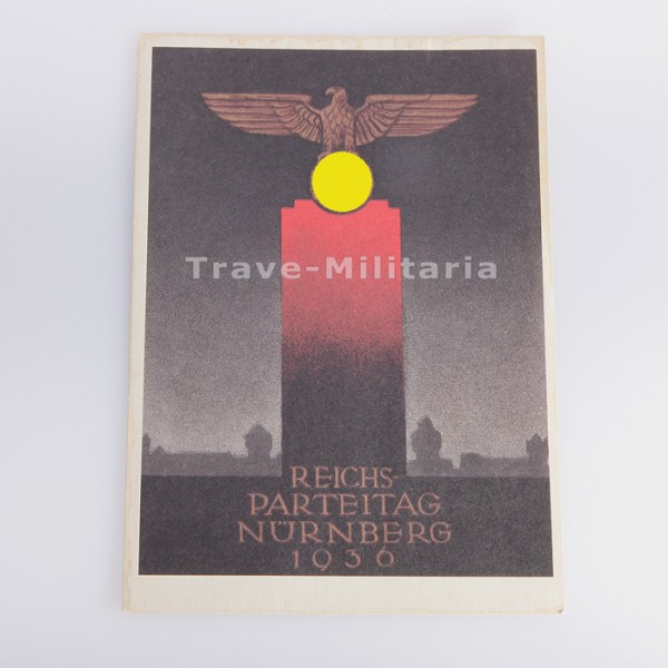 Postkarte Reichsparteitag Nürnberg 1936 - Nachdruck