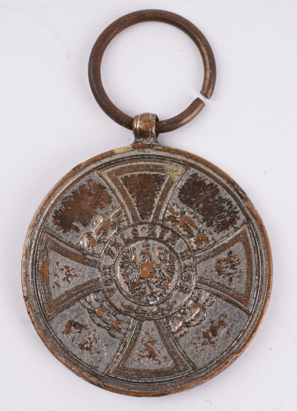 Hohenzollern Denkmünze für Kämpfer 1848-1849