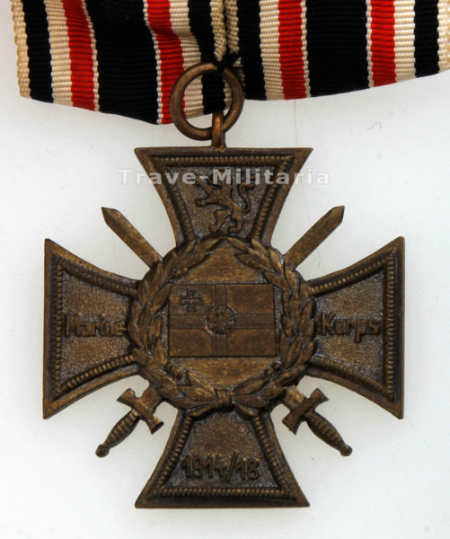 Ehren und Erinnerungskreuz Marinekorps Flandern Archiv Trave