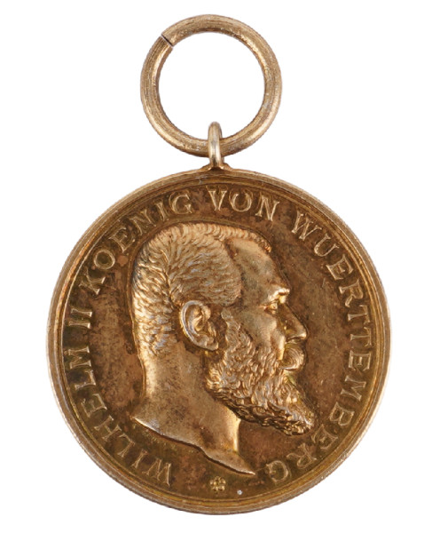 Württemberg Goldene Militärverdienstmedaille 1892