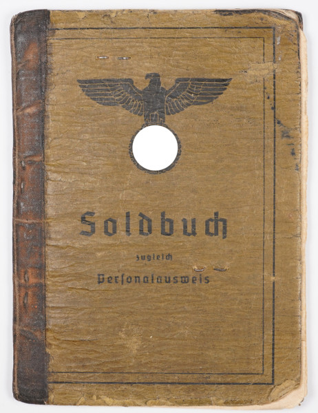 Soldbuch Sterr, 2./San. Komp. 13.Pz.Dw. Kubanschild