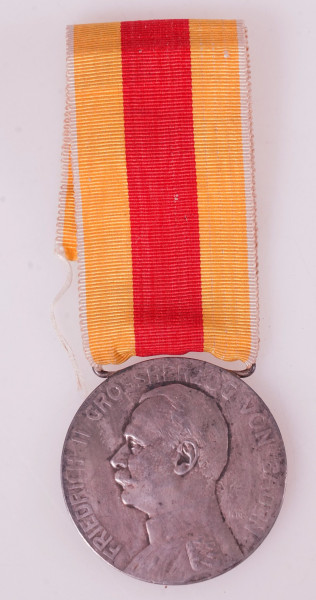 Baden Silberne Verdienstmedaille Friedrich II. 1908
