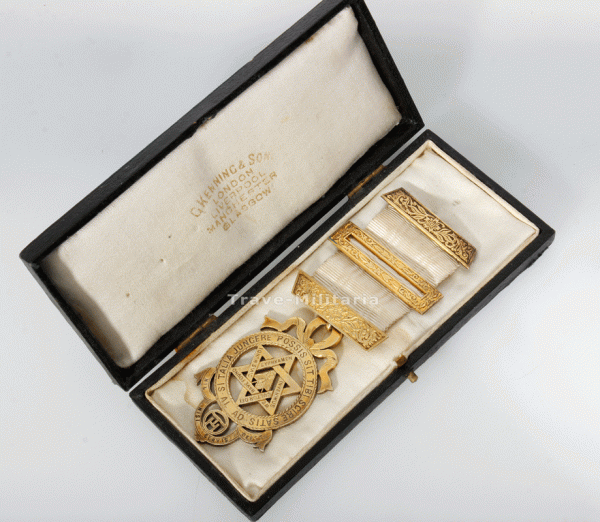 Masonika Brustabzeichen Englischer Royal Arch Ritus Companion