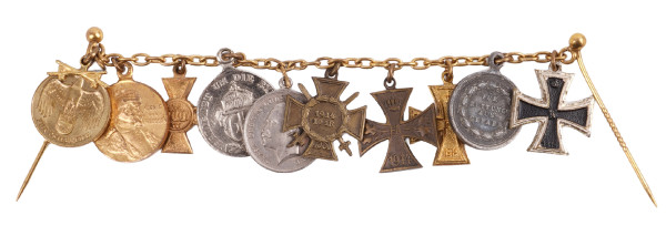 10er Miniaturkettchen Preußen, Mecklenburg, Braunschweig