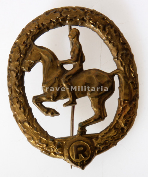 Deutsches Reiterabzeichen in Bronze 1930