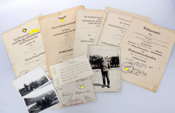 Urkundengruppe Hofmeister leichte Flakabteilung 84
