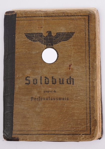 Soldbuch Grießer Pz.Abw.Abt. 157 Ldsch.Btl. 442