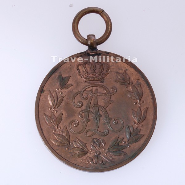 Sachsen Friedrich August Medaille in Bronze