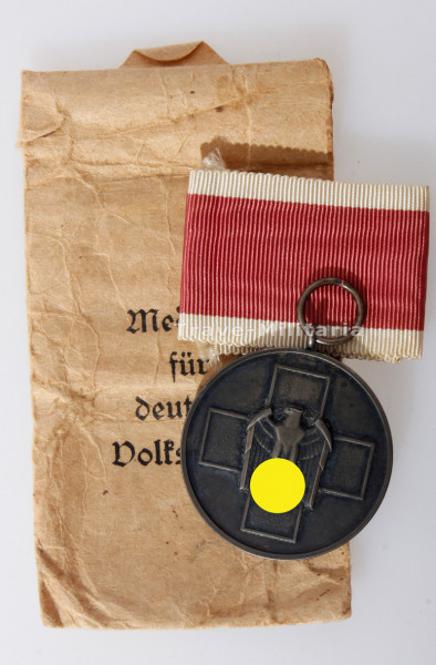 Ehrenzeichen für deutsche Volkspflege 4. Stufe Medaille mit Tüte